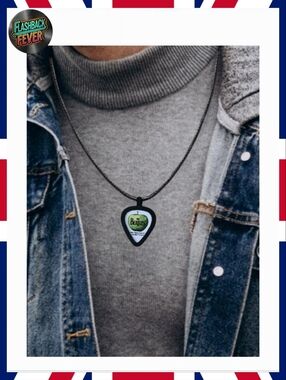 THE BEATLES Apple🎸Pick Holder Necklace